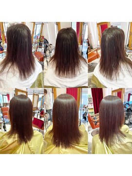 大嶋直樹の美容室 表参道 2021/02/27 大嶋直樹の高難易度縮毛矯正