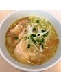 エルバイシオン(aile by sion) 麺処　大木さんのラーメンです、オープン以来ずっと大ファンです