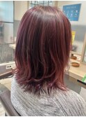 【ISHIDUKA　カラー】ニュアンスカラー×ウルフヘア