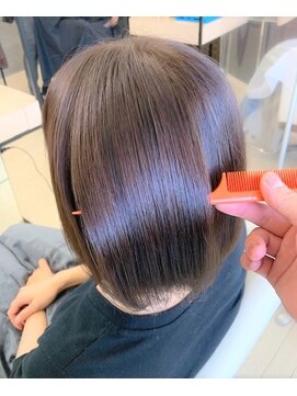 サンクレポ 『髪質改善!ナノリペア』サプリカラー