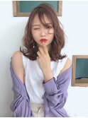 外ハネふわ巻きで鉄板の可愛さ☆