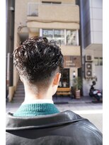 バーバー ヤマミチ(BARBER YAMAMICHI)&nbsp;＜理容室＞七三風　スパイラルパーマ