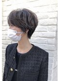 パーマ×ショートヘア ◎