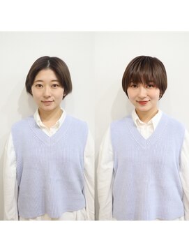 メモリーズ 銀座(Memories) オフィスでお洒落！似合わせショートヘア！