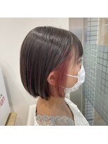 アッシュ 立川店(Ash)&nbsp;ゆるふわ/インナーカラー/似合わせカット/くびれヘア/ミニボブ