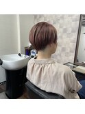 ツーブロックショート