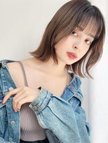 ケーツー心斎橋 クイーンズガーデン バイ ケーツー(K two QUEEN'S GARDEN by K two) ピスタチオカラー/赤み消し/外ハネボブ3/心斎橋&難波&なんば