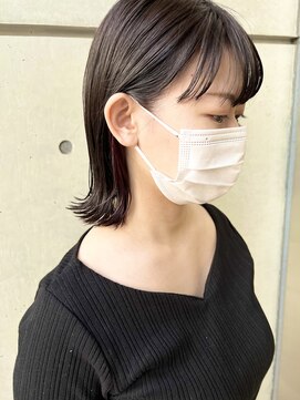 バディヘア ルーツ(BUDDY HAIR ROOTS) マニッシュボブ×インナーカラー