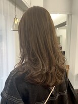 シベルバレー 横浜(sibell)&nbsp;＊ロングレイヤーカット顔周りレイヤーウルフハッシュカット韓国