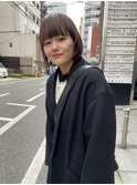 パッツとパラパラが新鮮なマッシュボブのお客様 クロカワケンタ