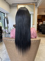 フツーロ 栄(FUTURO)&nbsp;プルエクステ　エクステ　黒髪　ロングヘア