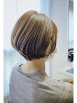 アン たまプラーザ(un) 骨格補正立体ショートボブ【たまプラーザ髪質改善オージュア】