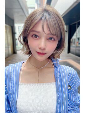 リークフー(Ree cu fuu) 10代20代30代40代50代前髪 外ハネボブ 藤沢