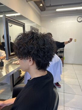 アイズ 海老名(AIZU) 波巻きスパイラルパーマ 波巻きパーマ スパイラルパーマ