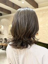 ビュートリアム265(BEAUTRIUM 265) ミディアムレイヤー/レイヤーカット/銀座/ブラウン/くびれヘア