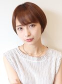【 I. 】30代からのナチュラル前下がりショートボブ 川口