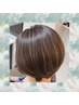  【とにかく低ダメージ＆うる艶ストレート】カット＋うる艶ストレート￥19880