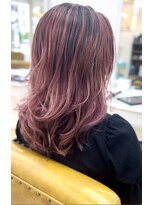 グラスペディア(graspedia)&nbsp;ピンクバレイヤージュ【広島派手髪】【広島ハイトーン】