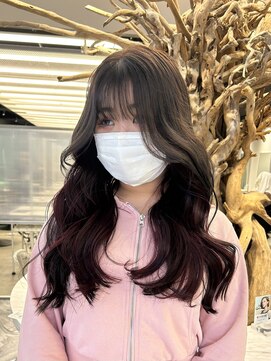 ゼスト 八王子店(ZEST) ブリーチなしインナーカラー【古沢みはる】