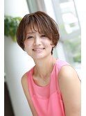 ヘルシーショートボブ