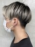 【男性限定/渋谷駅/原宿駅】カット+メンズダブルカラー＋眉カット