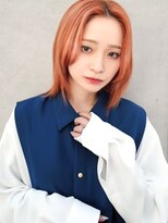 アレンヘアー 郡山開成店(ALLEN hair)&nbsp;ダブルカラー/ミディアム/ハイトーン/郡山/郡山開成