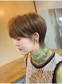 ミニショートウルフ/20代/30代/40代/50代/外苑前
