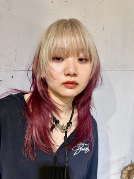 ファーレ(Fare) ホワイトベージュにボルドルビーのルーツカラー