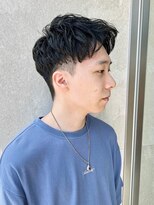トップヘアーテラス(TOPHAIR TERRACE) サイド刈り上げ×パーマスタイル