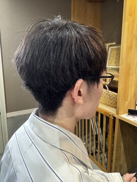 クロノ(CHRONO) 耳だしメンズフォーマルカット