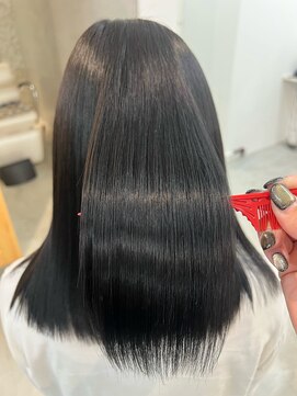 シロ(SHeIRO) 【髪質改善】【グレーブラック】