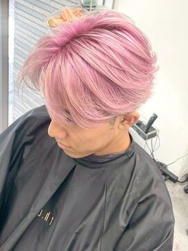 ワンズナゴヤ 名古屋栄店(ONE's NAGOYA) 韓国マッシュスペインカールスパイーキーショートブルーブラック