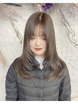 リラ(LILAC)&nbsp;韓国風レイヤーカット/透明感カラー/ワンカール/20代/30代/40代