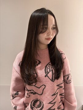 マイル 渋谷(mile) ナチュラルブラウン×フェイスレイヤー