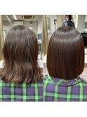 髪質改善矯正Before After