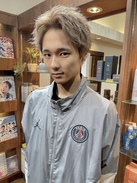 ヘアークルーズピース (hair cruise Piece) 刈り上げないショート／ミルクティー／ミルクティーブロンド