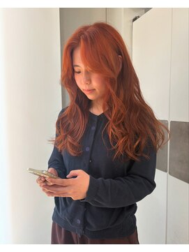 エムサロン 高崎あら町テラス店(emusalon) [mayuki] orange 暖色も人気です