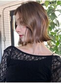 ハイライトバレイヤージュダブルカラーケアブリーチ20代30代