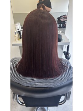 ゴウトゥデイシェアサロン 町田店(GO TODAY SHAiRE SALON) 秋色ボルドー