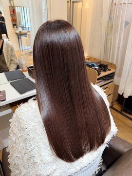 メゾンe.m.a(MAISON e.m.a) 髪質改善縮毛矯正◎ロングレイヤーでさらツヤ美髪