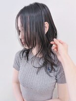 モリオフロムロンドン 松戸店(Morio from London)&nbsp;【松戸　テラカド】大人可愛いセミロングレイヤーハッシュカット