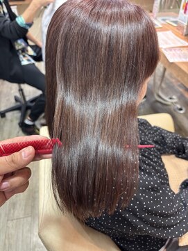 フレイムス ヘアアンドリラックス 大宮東口店(Frames) 髪質改善×ノンアルカリストレート