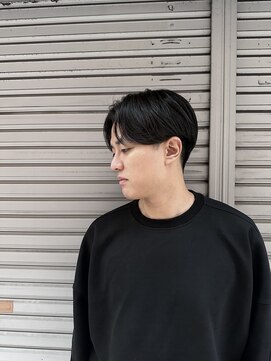 ティーヘア(t.hair) 爽やかメンズカット/センターパート/フェード/ビジネス/刈り上げ