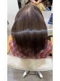 白髪ぼかしグレージュカラー