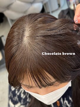 チョコブラウンカラー♪