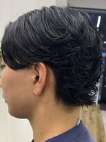 ナム 錦糸町(NAM)&nbsp;MEN'S HAIR/ブルーブラック/フェザーパーマ/錦糸町
