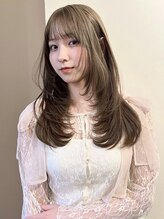 ロチカバイドールヘアー 心斎橋(Rotika by Doll hair)&nbsp;レイヤーカット×ブリーチなしダブルカラー