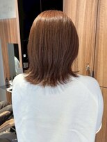 ガリカ 博多(Gallica) <ゲスト>ケアブリーチで大人上品な暖色系カラーオレンジブラウン