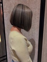 アース コアフュールボーテ 諏訪店(EARTH coiffure beaute)&nbsp;ナチュラルベージュ_ヨシンモリ_顔周りレイヤー_レイヤーカット