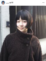ヨーク(YOLK)&nbsp;【 ナカ 】ショートとボブの間..